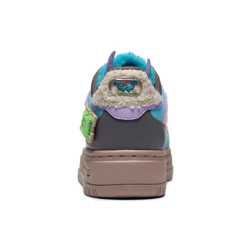 Li Ning x Disney FUTURE C1 Slip Resistant Low top Skateboard Shoes Women's Cyan AGCT244-3