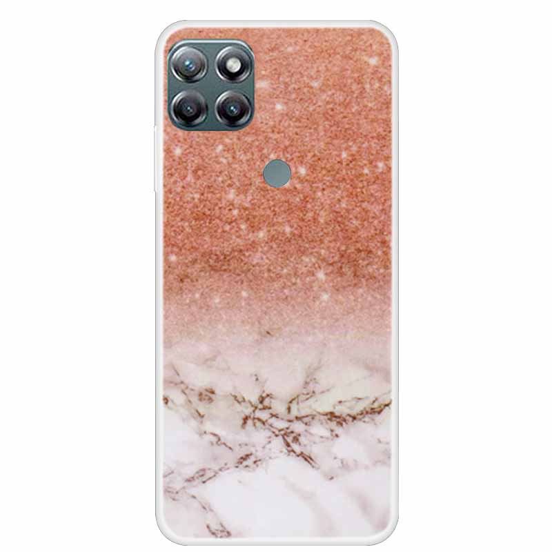 For Lenovo K12 Pro Cases K 12 K12Note Marble Clear Soft Silicone Shockproof Covers For Lenovo Lemon K12 Pro TPU Coques K12 Note