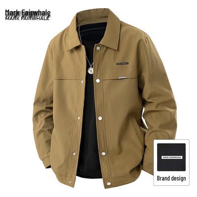 Mark Fairwhale Men's Lapel Casual Jacket