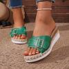 Sandals Women Summer Orthopedic Shoes Thick Sole Roman Sandals Comfortable Wide Foot Beach Sandals Soft Insole Sandals Casual Summer Shoes