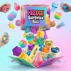 Boîte Mystère Surprise Ne EDoh - Jouets Squishy à Montée Lente, Jouets à Presser Thème Alimentaire et Océanique, Jouets Sensoriels Anti-Stress pour TDAH