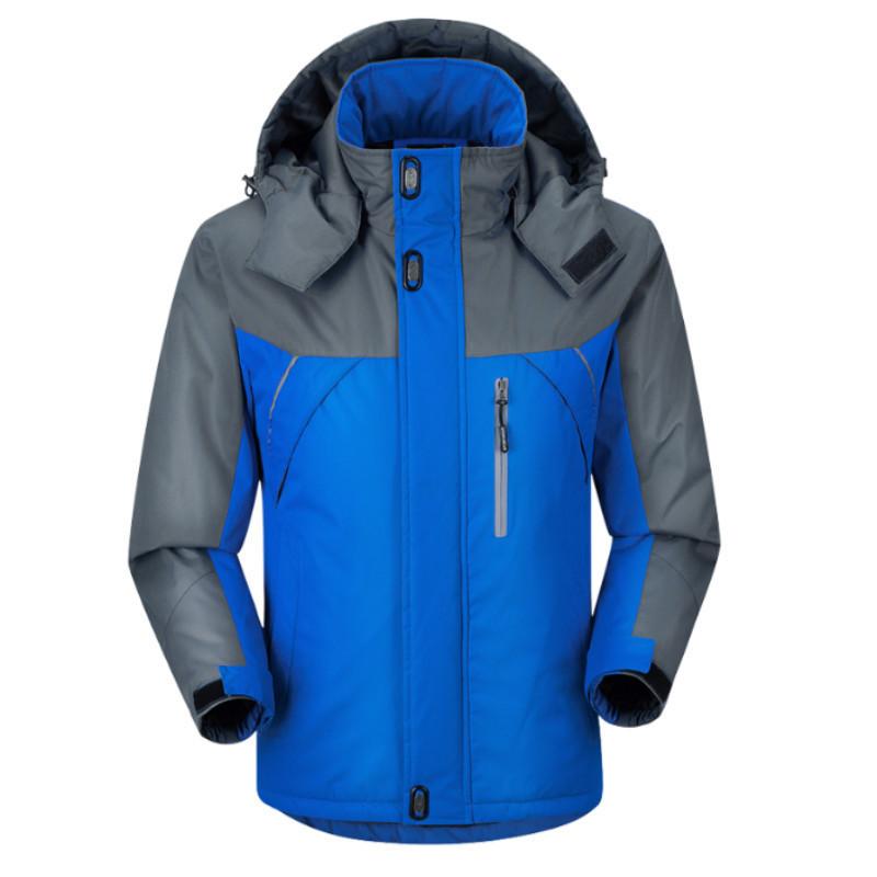 Winter Men's and Women's Cotton-padded Clothes Fashion Slim-fitting Large-size Warm Cotton-padded Clothes Thickened Jacket