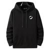 Autumn and Winter Fleece Pullover Hooded Sweatshirt with Added Fat and Loose Fit Large Size L-12XL Super Soft and Comfortable Fit