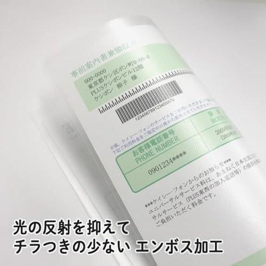Plus Clear Holder Thin Lightweight Film 100 Sheets Pack A4 88-114