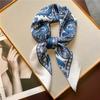 70 * 70cm New Silk Small Square Scarf For Women'S Neck Protection Professional Scarf Versatile Hair Tie Headscarf Scarf