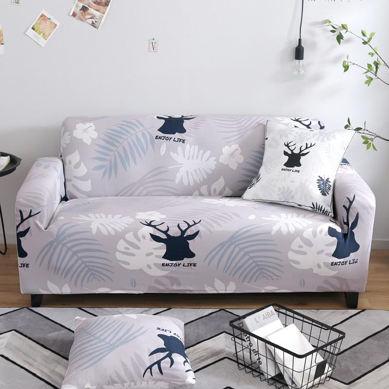 Sofa Cover All Surrounded Fabric Four Seasons Elastic Sofa Cushion Leather Sofa Towel Single Full Covered Combination Universal