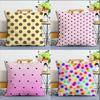 Fashion P-Polka Dot Figure World Various Sizes Square Pillow Case For Car Home Bedchamber Decor