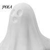 Cute Ghost Shape Door Holder Stopper, 3D Printed Halloween Decoration Functional Statue, Anti-slip Windproof Holder, for Home Bedroom Universal