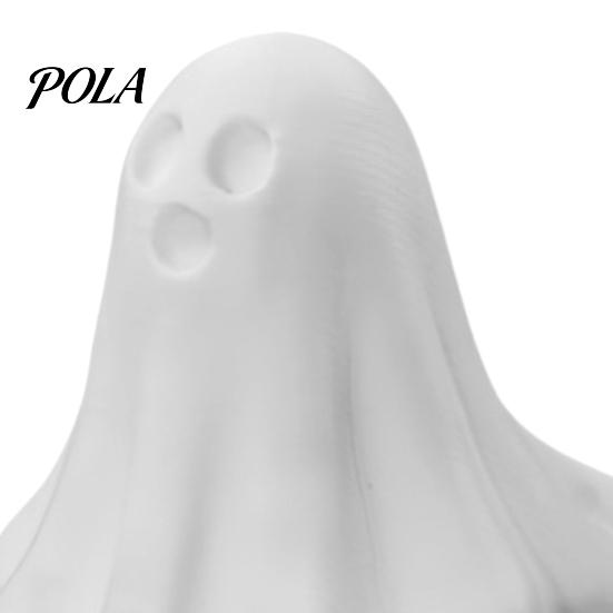 Cute Ghost Shape Door Holder Stopper, 3D Printed Halloween Decoration Functional Statue, Anti-slip Windproof Holder, for Home Bedroom Universal