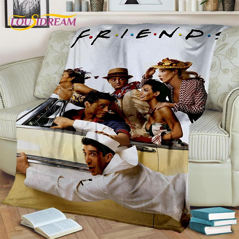 Friends Classics TV Blanket,Soft Throw Blanket for Home Bedroom Bed Sofa Picnic Travel Office Cover Rest Blanket Kid Gifts 013