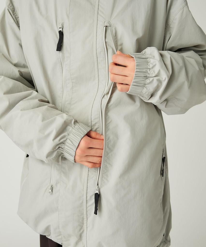 Snow Peak Nylon Tussah Utility Storage Jacket Outerwear Jacket LIGHT GREY M JK-25AU008 Men's Women's