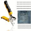 Clește pentru presat nasturi cu capse cu cinci gheare DIY - Unealtă de instalare prin presare manuală