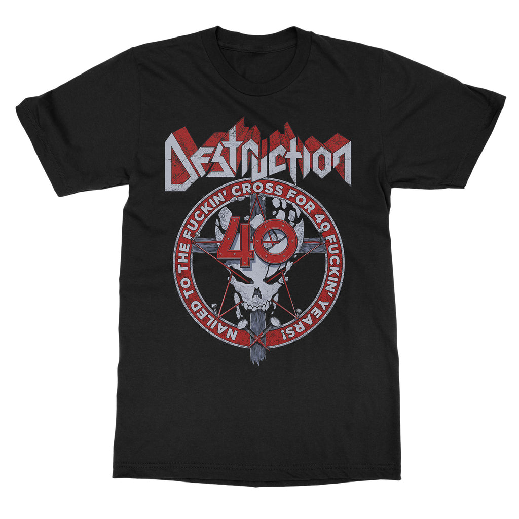 Y2k DESTRUCTION Band Graphic Cotton Tshirt Unisex Summer Short Sleeve Fashion Brand Tee Luxury Casual Vintage Retro Top