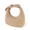 Ladies' Summer New Bow Straw Handbag Handheld Women's Bag