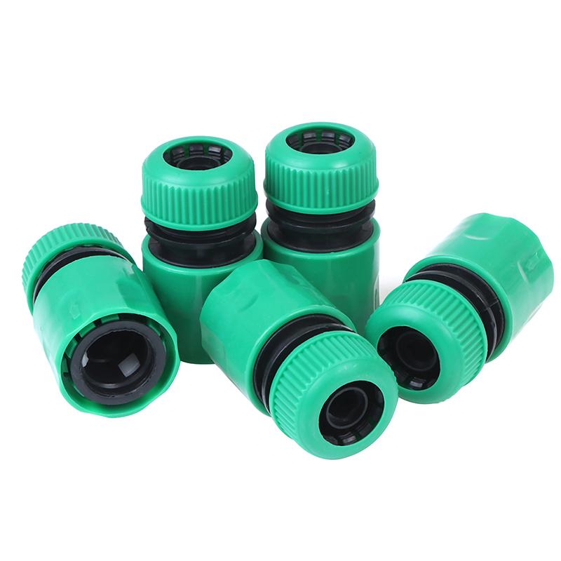 5Pcs 1/2 " Hose Joint Coupling Connector For Garden Irrigation Water Connector