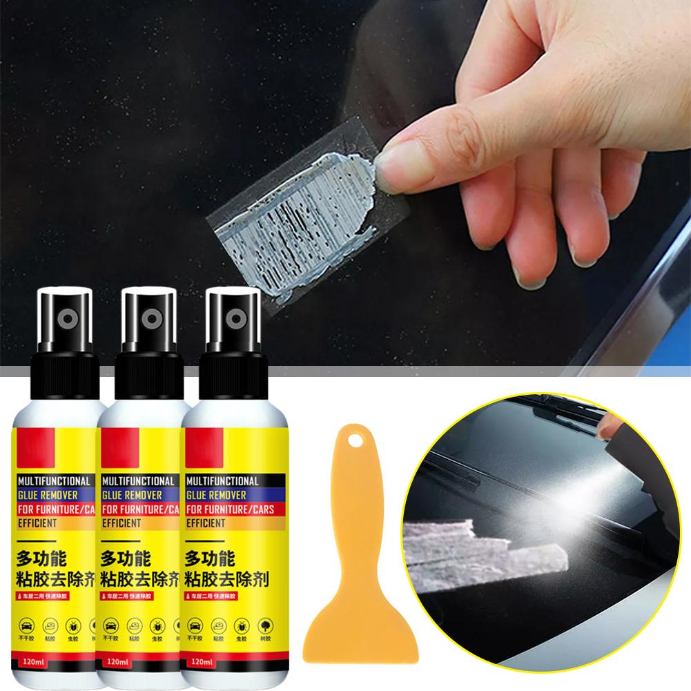Dispozitiv de îndepărtare rapidă a adezivului multifuncțional Etichetă de rezistență Dispozitiv de curățare cu adeziv pentru pereți de mașină Spray pentru îndepărtarea etichetelor de ferestre Autocolant de sticlă K1O5
