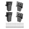 Deer Blind Brackets, Outdoor 3.6x3.6 Platform Bracket, Fit 3.5x3.5 In / 88.9x88.9 Mm Lumber