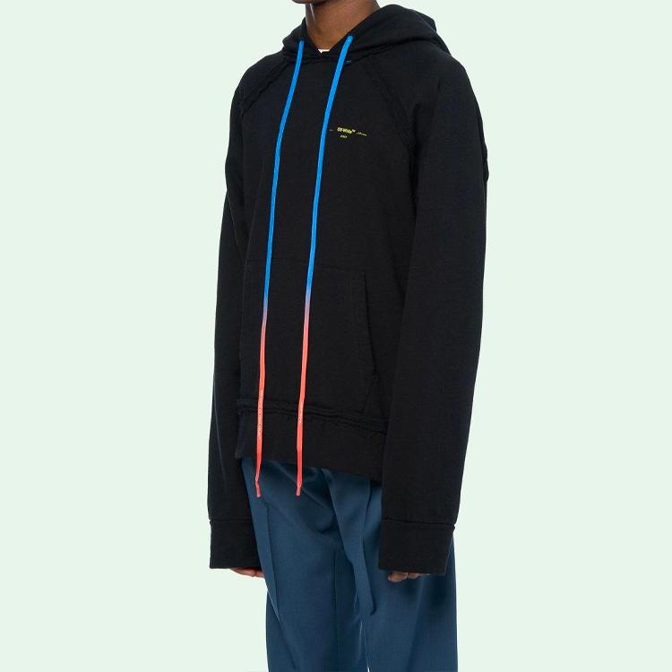 OFF WHITE FW19 Sweatshirt Loose Fit Men's Black OMBB057F19E300101060