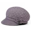 Women's Spring Autumn Cloth Hat Grandma Sun Hat Mother Summer Old Lady Breathable Cotton Cap for Daily Wear