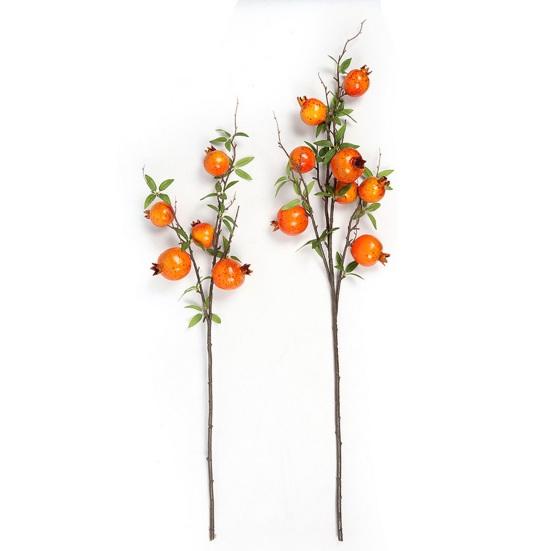 Simulated Flower Realistic Pomegranate Artificial Foam Berries Lifelike Fruits Home Decoration Fake Flower