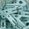 30Pcs Plastic Clothes Pegs Laundry Clothespin Pins Clothes Drying Clips Windproof Clothes Clips Small Clothes Pegs With Basket