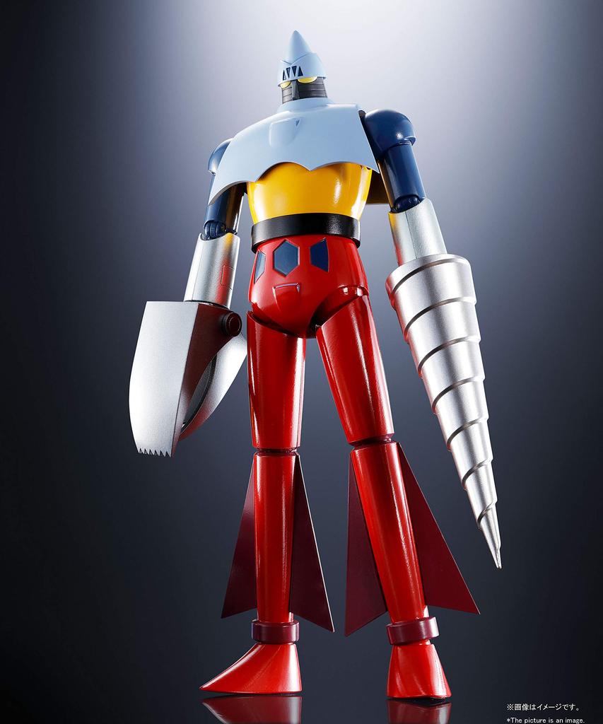 TAMASHII NATIONS Soul of Chogokin Getter Robo Getter 2 3 175mm Getter ABS PVC Painted Movable Figure GX-91 & D.C. (Getter 2 Approx. 3 Approx. 90mm)