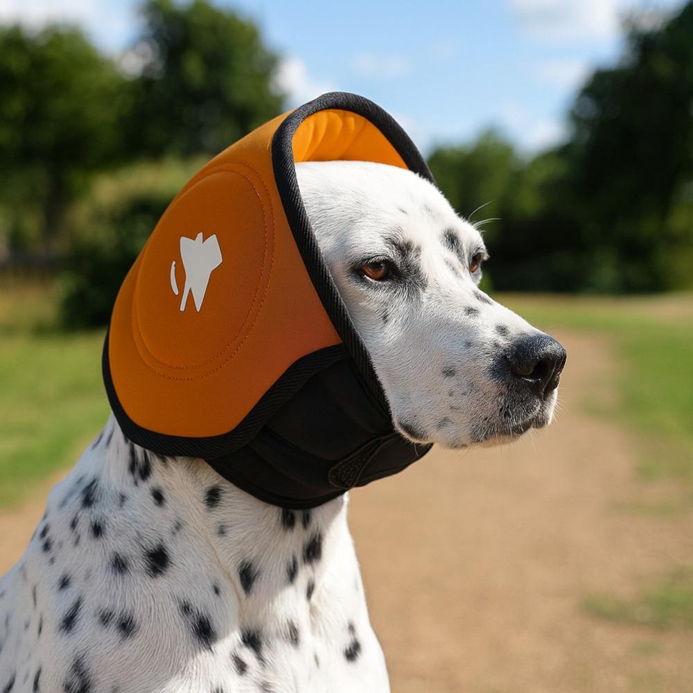 Noise Reduction Dog Calming Earmuff Breathable Adjustable Ear Protector Splash-proof Stress Relief Soothing Headcover