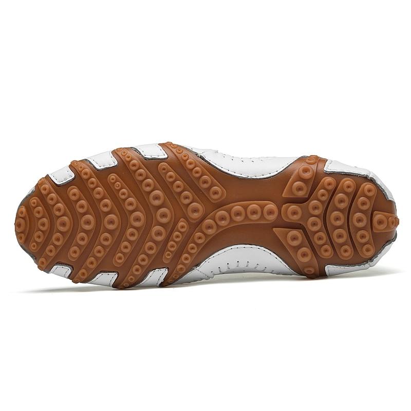 Scarpe Sportive Casual da Golf da Uomo Sneakers in Pelle per Esterno su Prato Scarpe Sportive da Allenamento per Golfisti Traspiranti Taglia Grande 46 47 Scarpe da Golf