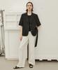 A.RIFF Pintuck Long Slacks_Ivory