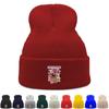 CRAZY CHICKEN Girl" Winter Knitted Cap Beanie, Animal Woman Cap Cuff Stretchy Hip Hop Bobble Hat Knit Cap Beanie