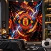 Wall Hanging Tapestry Manchester United Print Cloth for Living Room Bedroom Home Decor