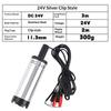 12/24V Electric Fuel Transfer Pump Car Oil Change Fuel Pump Electric Diesel Water Pumping Refueling Tools For Diesel Water Pump