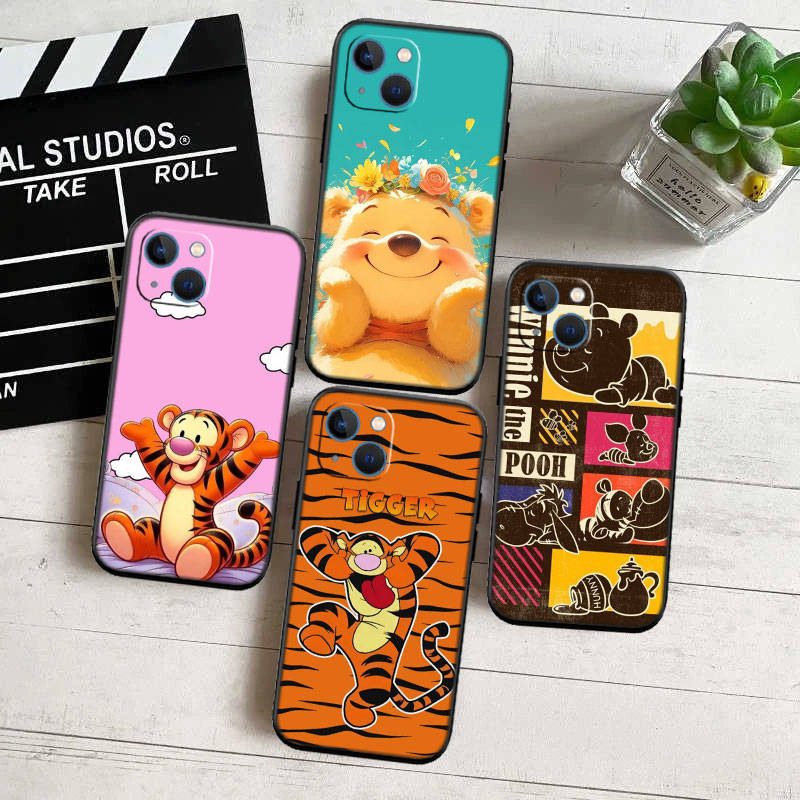 II25 Winnie the Pooh Telefoonhoesje voor Samsung A35 A25 A24 A15 A05S A05 M55 M35 M15 A06 A16 A02 A12 A13 A10 A20 A30 A22 A31 A32 A33 A41 A42 A50