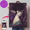 The Crowned Personalized D Textured Metal Poster Wall Art Vintage Tin Signs for Bedroom Decoration Gaming Desk Decor Room House