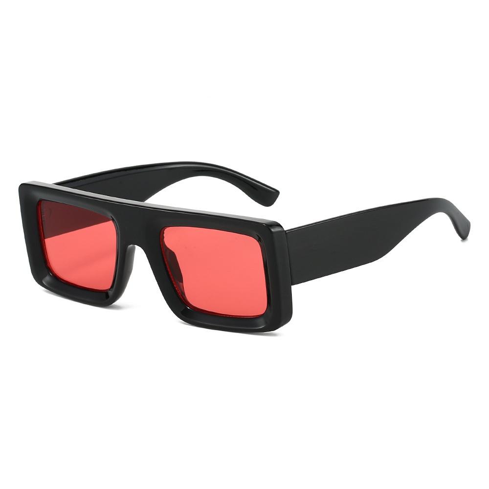 New Retro Tortoise Shell Square Sunglasses Y2K Personality Brand Design UV400 Protection for Women Men Casual