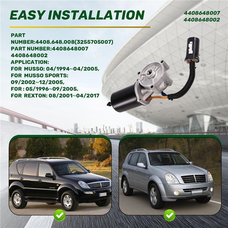 Premium 4408648007 Car Transfer Case Motor Transmission For Ssangyong Musso Sports 4WD 4408.648.008 4408648002