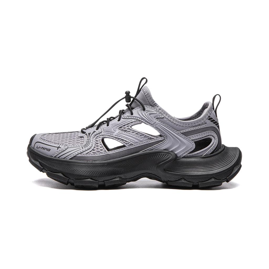Li Ning Star Halo 2 Slip Resistant, Abrasion Resistant, Lightweight River Trekking Shoes Women's Misty Gray Purple AGUW038-3