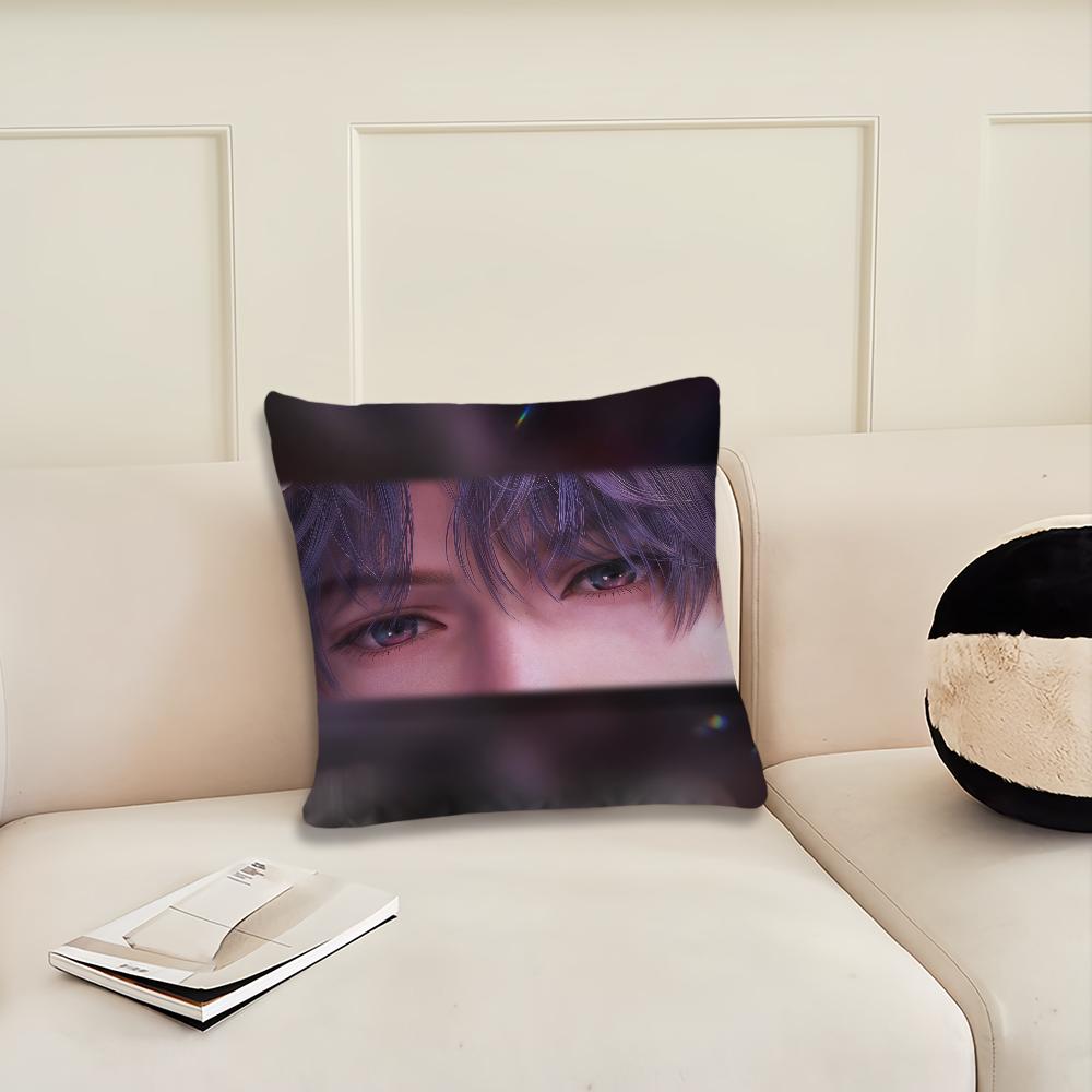 Game Love and Deepspace Rafayel Cushion Cover Pillow Cover Decoration Room Home Sofa Living Office Car Nordic Simplicity