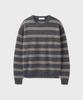 Yunionbeullu Harbor Stripe Knit [Rusty Charcoal]