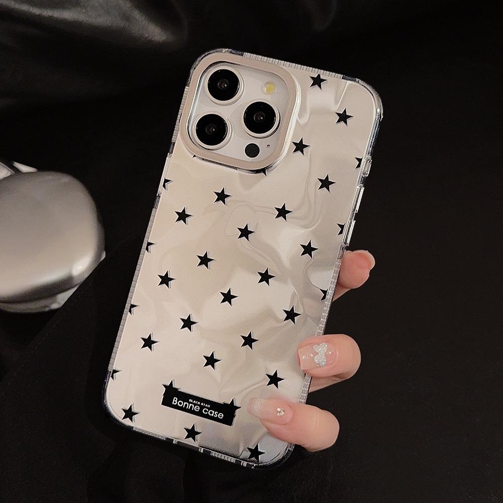Black Star Case for iPhone 16 iPhone 17 iPhone 17 Pro Max