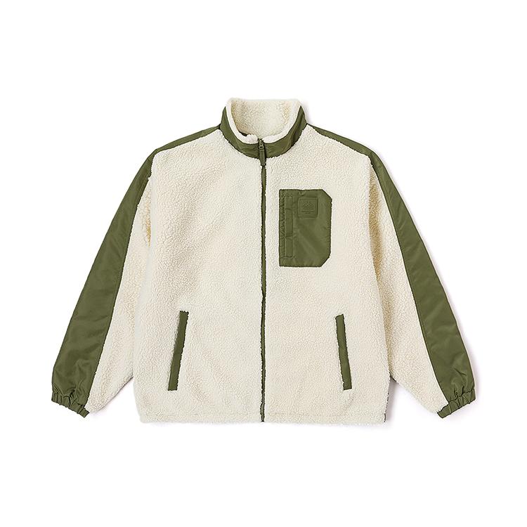Kappa Velvet Jackets Unisex Stand Collar Moderate K0DZ2JJ04P