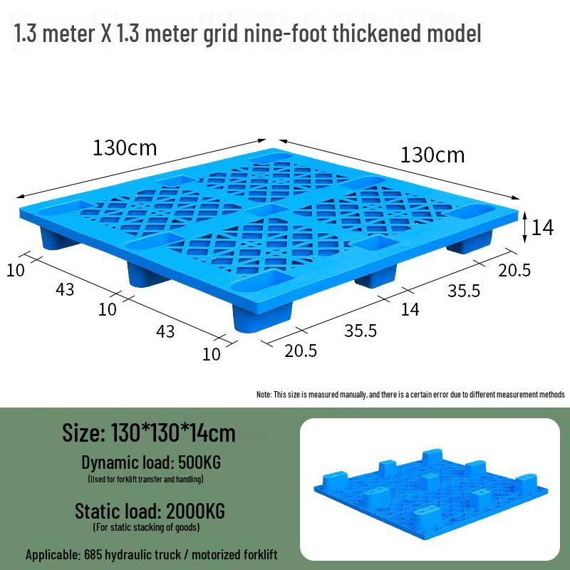 Moisture-Proof Plastic Forklift Pallet Stand