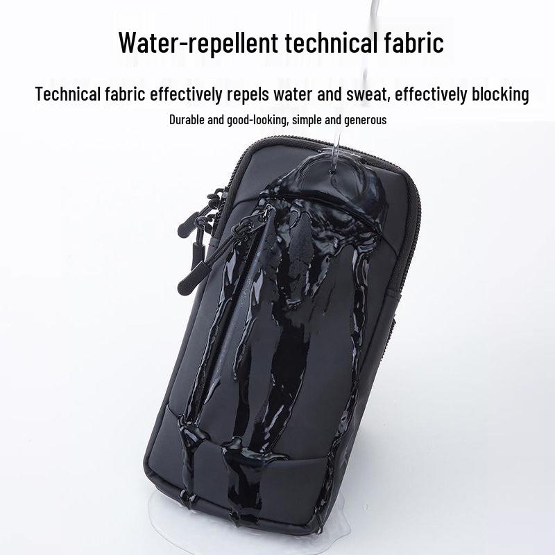 Water-Repellent Phone Armband for Men & Women - Lightweight Sports Wrist Bag with Arm Sleeve Pocket