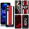 N7 Mass Effect Black Silicone Phone Case For Xiaomi Redmi Note 10 11 11S 12 13 4G 8 9 11T Pro 5G Plus 8T 9S 10S 12S