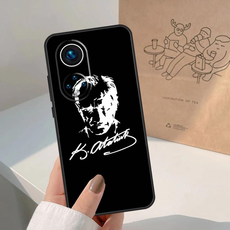 Turkey Mustafa Kemal Ataturk For Honor Magic 7 Lite 5 6 8 Pro Case For Honor 400 200 90 70 50 X8c X8b X9a X9b X9c X9d Win