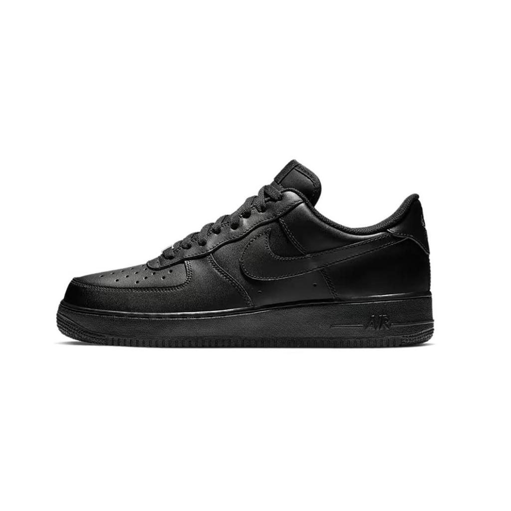 Nike Air Force 1 Dark Night Neon Abrasion Resistant Low Top Skateboard Shoes Unisex Black Pink CW2288-001(Team830-)