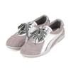 Velvet Shoelace Women S SneakerS bbi604Si