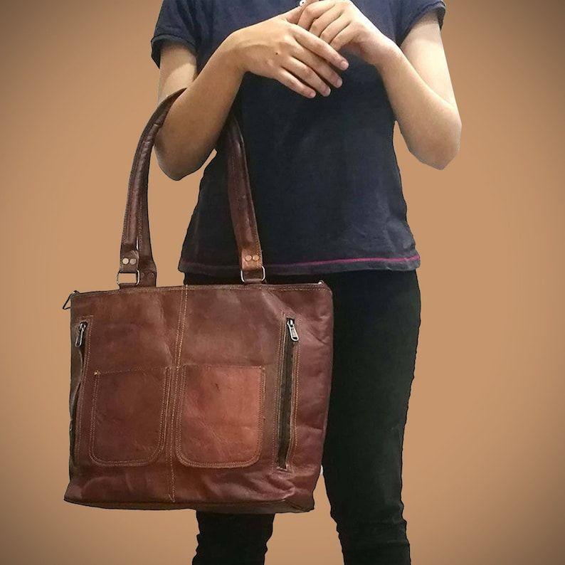 Leather Tote Bag Christmas Gift Leather Bag Purse Handbag Leather Tote Bag for Women Large Leather Tote Bag Work Bag Leather Purse Handbag
