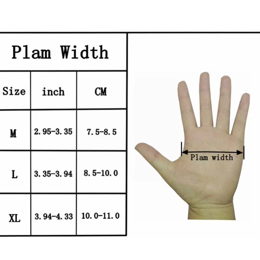 1 Pair Non-slip Palm Protector Gloves Women Weightlifting Hand Protect Pads Build Muscle