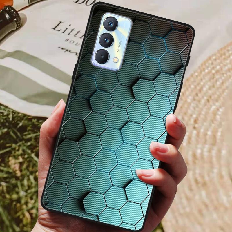 Pour Coque Realme GT Master Case GT Master Edition Capas Mode Noir Arrière TPU Housse Souple Pour Realme GT Master Explorer Fundas